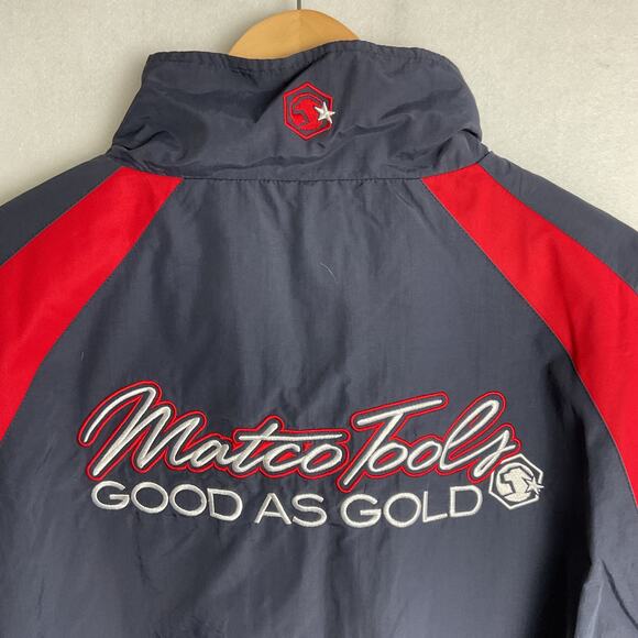 Matco Tools Windbreaker Full Zip Embroidered Logo Jacket XL - Picture 8 of 14